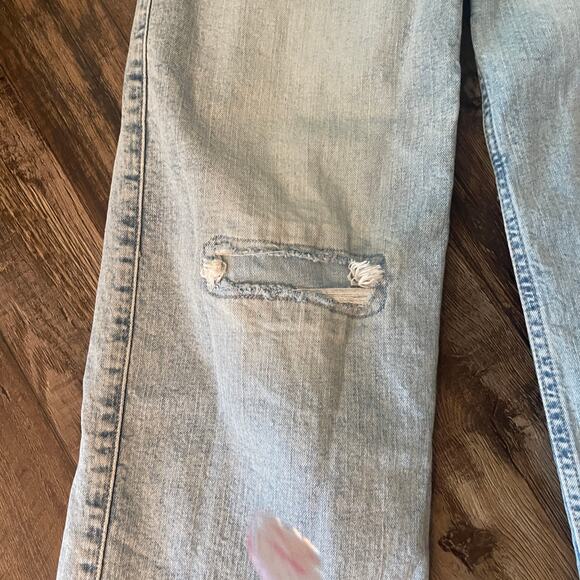 Abercrombie Kids High Rise Wide-Leg Jeans – Light Wash – Size 11/12 - Picture 2 of 6